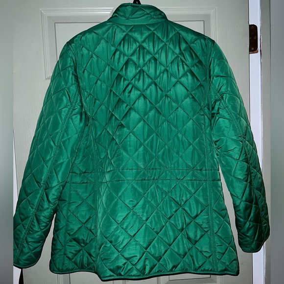 Charter Club Women's Quilted Collared Jacket Size Large - Picture 6 of 13